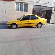 پژو405 تاکسی زرد گردشی مدل 1396 دوگانه سوز شرکتی